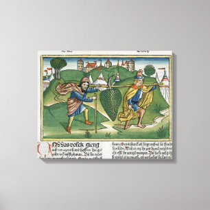 Lienzo Números 13 23 las uvas de Eschol, del 'Nure