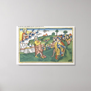 Lienzo Números 1 1-20 Preparación del viaje desde Moun