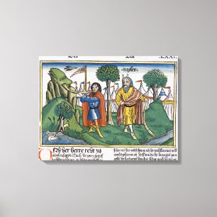 Lienzo Números 2 las asignaciones del campo de los