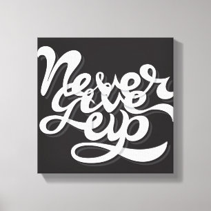 Lienzo Nunca dé para arriba 2