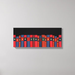 Lienzo Nunca dejes de aprender