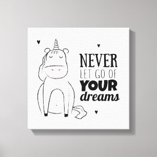 Lienzo Nunca Dejes Ir Tus Sueños