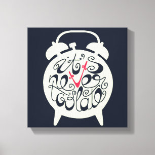 Lienzo Nunca es demasiado atrasado