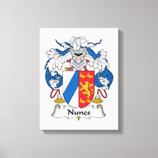 Lienzo Nunes Family Crest