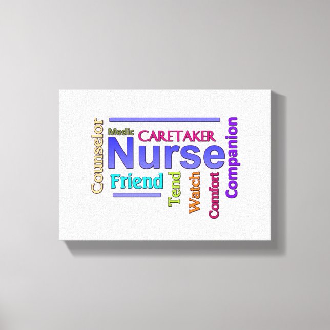 Lienzo Nurse Canvas Art (Anverso)