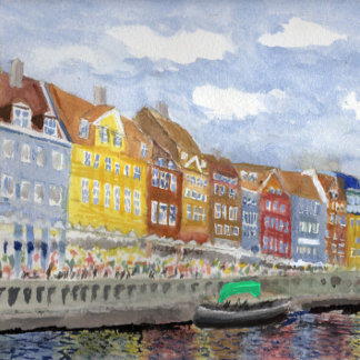 Lienzo Nyhavn, Copenhague