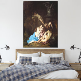 Lienzo Nymphs by a Fountain (early 1650s)