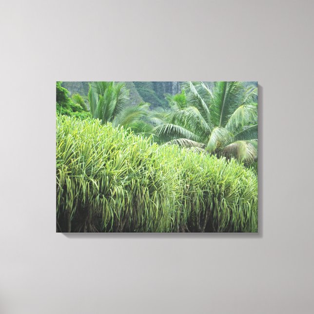 LIENZO OAHU HAWAII #2 CANVAS (Anverso)