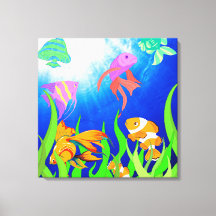 Oasis subacuático Paraíso de peces tropicales