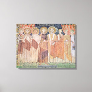 Lienzo Obispo de concesión de Constantina IV privilegios