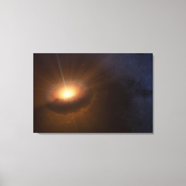 Lienzo Objeto Celestial Cx330. (Anverso)