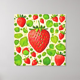 Lienzo Obra artística de Strawberry Dadaist
