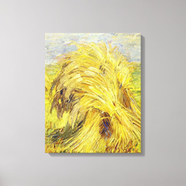 Lienzo Obra de Franz Marc, Haz de Grano, (Anverso)