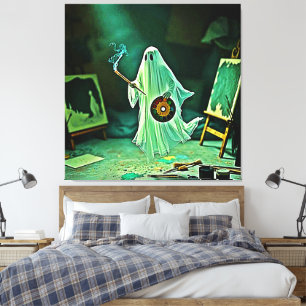 Lienzo Obra maestra de la fantasía de un artista fantasma
