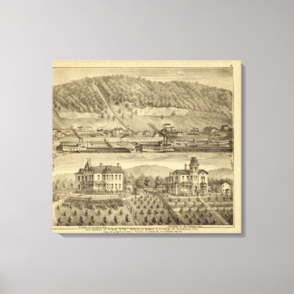 Lienzo Obras de carbón de O'Neil y compañía