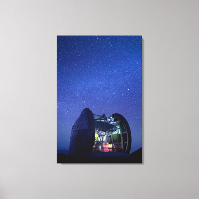 Lienzo Observatorio Cal Tech Submilímetro | Hawái (Anverso)