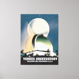 Lienzo Observatorio Yerkes Williams Bay, Wisconsin, EE. U