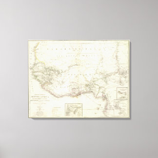 Lienzo Occidente de MittelAfrica - África Central Occiden