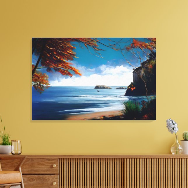 Lienzo Ocean Dawn (Insitu (Sala de estar))