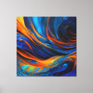 Lienzo Ocean Lava "Astralswirl"