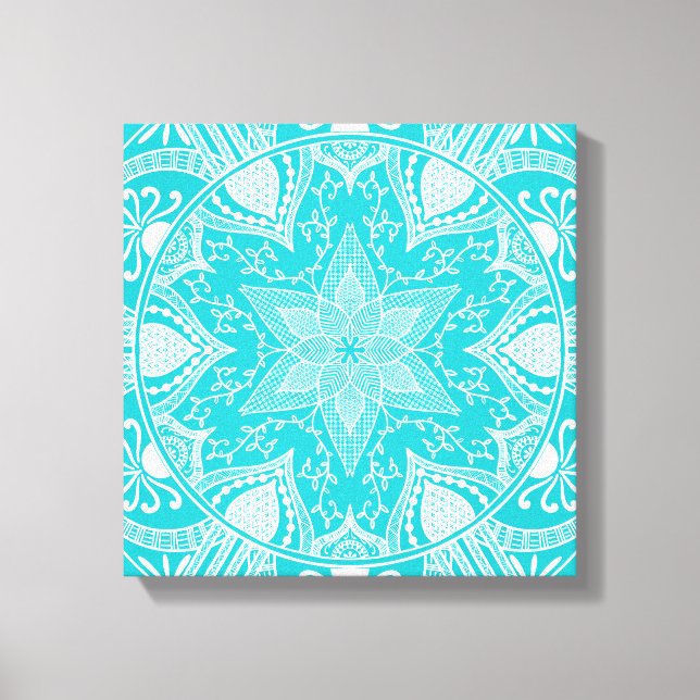 Lienzo Oceana Mandala (Anverso)