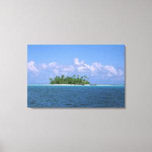 Lienzo Oceanía, Polinesia Francesa, Tahití.Pequeño