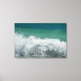 Lienzo Océano Atlántico Rompiendo ola rizada