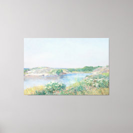 Lienzo Océano costero vintage Brillante Azul marino Nauti