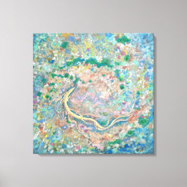 Lienzo Ocean's Forest: Dragon's Current