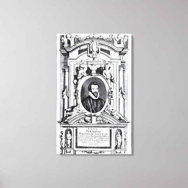 Lienzo 'Ochenta sermones predicados por lo aprendido (Anverso)