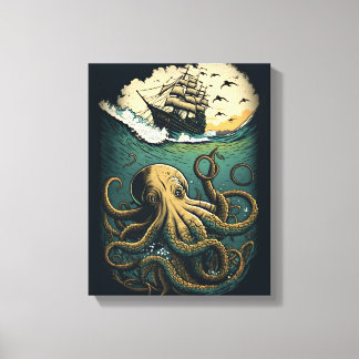 Lienzo Octopus