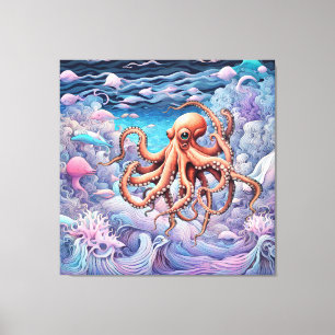 Lienzo Octopus