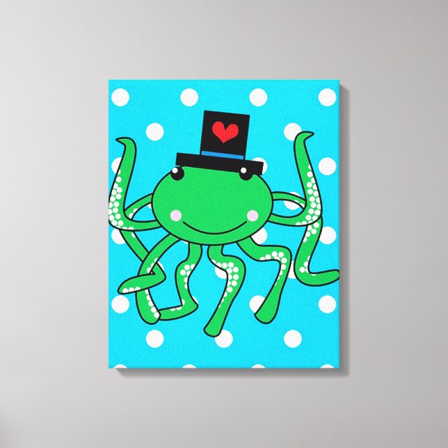 Lienzo Octopus (Anverso)