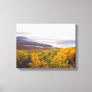 LIENZO OCTUBRE EN EL PARQUE NACIONAL SLEEPING BEAR DUNES