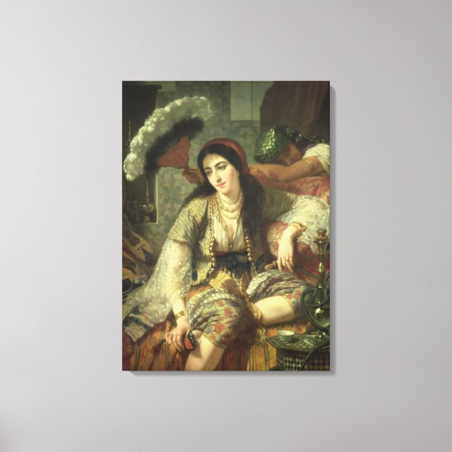 Lienzo Odalisque (Anverso)