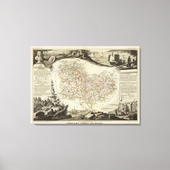 Lienzo Odds del Norte (Anverso)