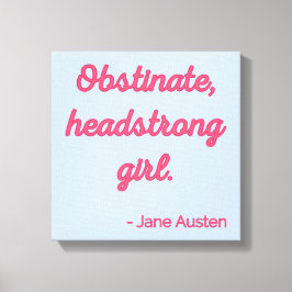 Lienzo Oferta de Orgullo y Prejuicio II - Estilo Cuto