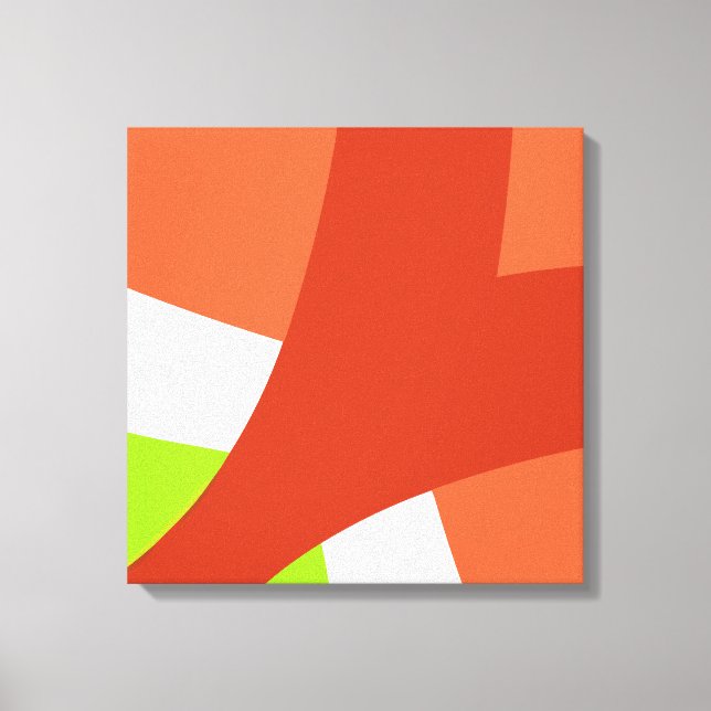 Lienzo Oficina de resumen en negrita (Anverso)