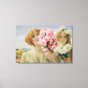 Lienzo Ofrenda de verano de Sir Lawrence Alma-Tadema