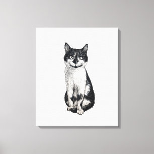 Lienzo Ogie el gato