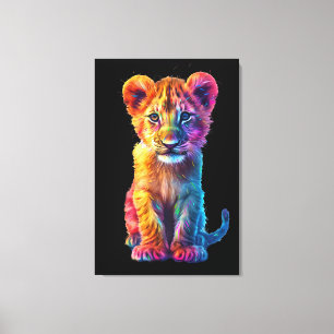 Lienzo Oh Baby Big Cat Cub