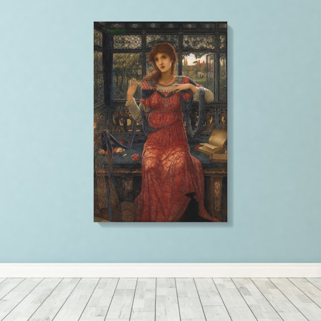 Lienzo Oh Swallow, Swallow por John Melhuish Strudwick (Insitu (piso de madera))