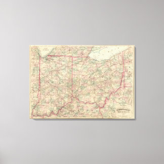 Lienzo Ohio e Indiana