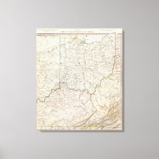 Lienzo Ohio, Kentucky, Virginia