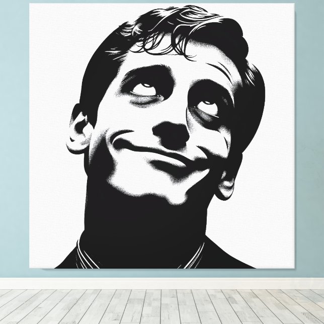 Lienzo Ojo Roll (Insitu (piso de madera))