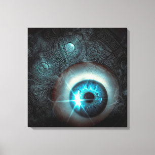 Lienzo Ojo surrealista