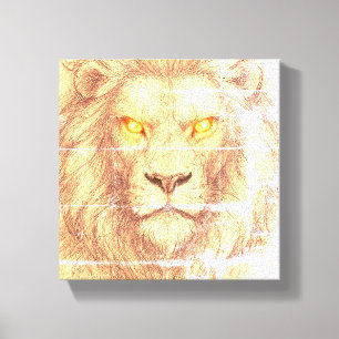 Lienzo Ojos de King Sparkle