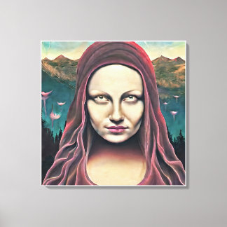 Lienzo Ojos de mona lisa