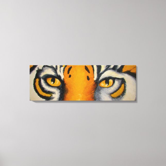 Lienzo Ojos de Tigre (Anverso)