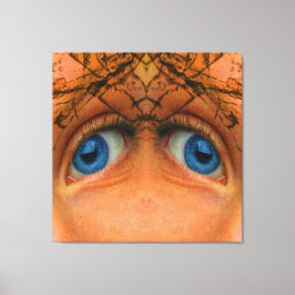 Lienzo Ojos de un alienígena